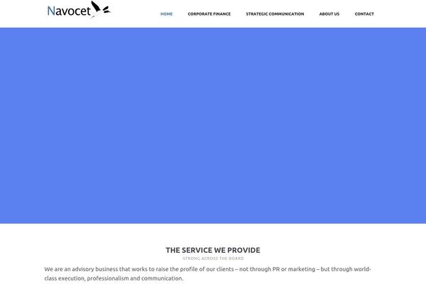 Quince theme site design template sample