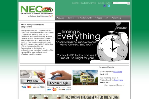 Varia theme site design template sample