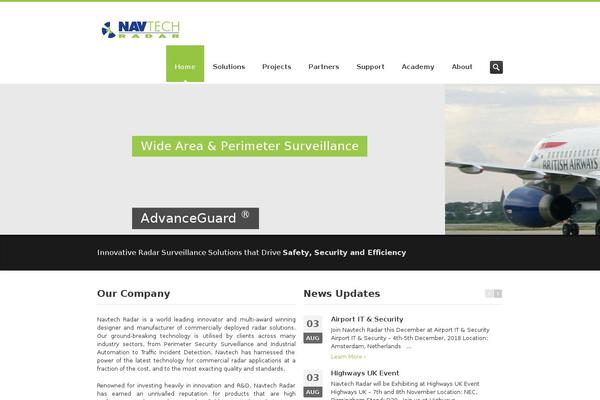 Inceptio theme site design template sample