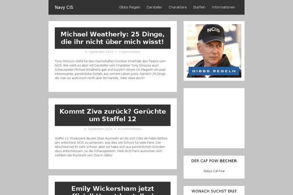 Nano theme site design template sample