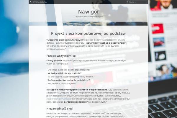Studentblog theme site design template sample