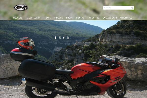 Adrenalin theme site design template sample
