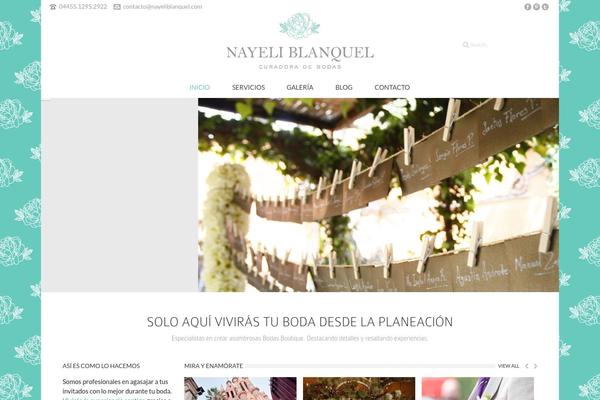 Jupiter theme site design template sample