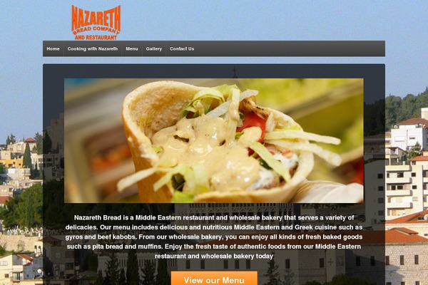 nazarethbread.com site used Responsive