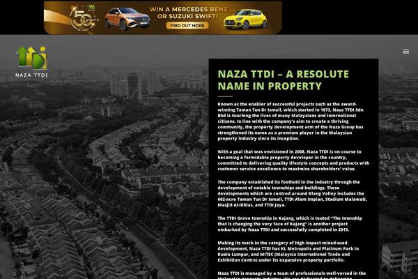 Ratio theme site design template sample