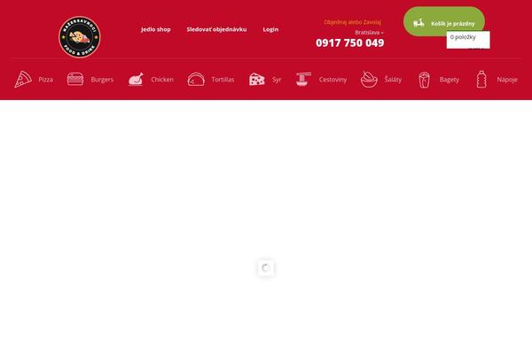 Pizzaro theme site design template sample