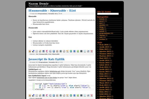 Blackout theme site design template sample