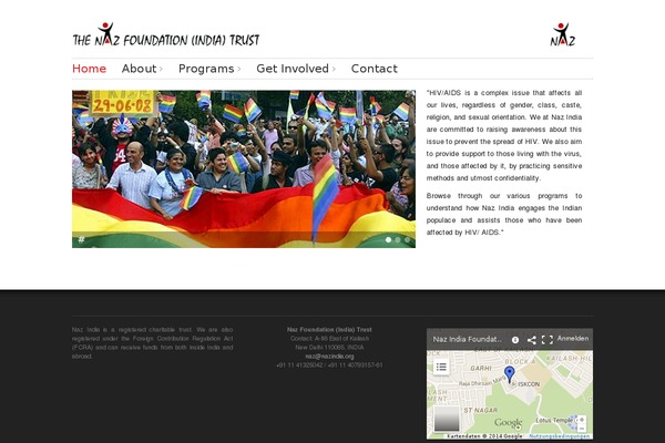 nazindia.org site used Naz