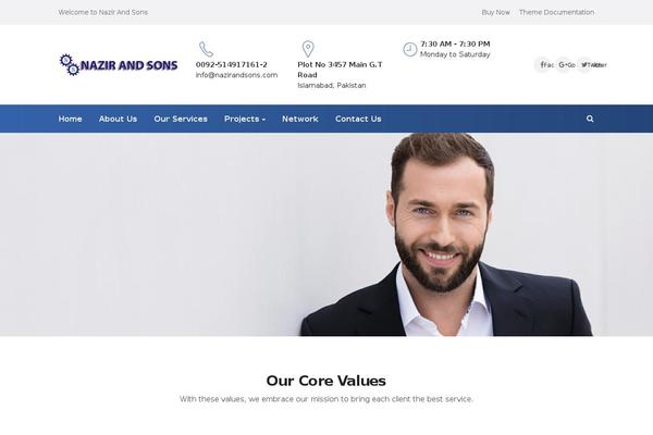 Site using Projects by WooThemes plugin