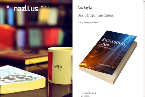 nazli.us site used Writer