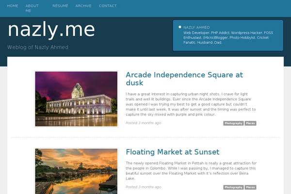 nazly.net site used Boot