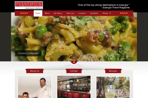 The Restaurant theme site design template sample