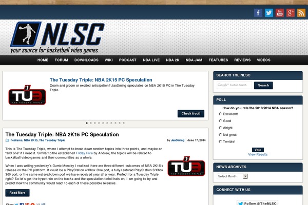 Site using YouTube plugin