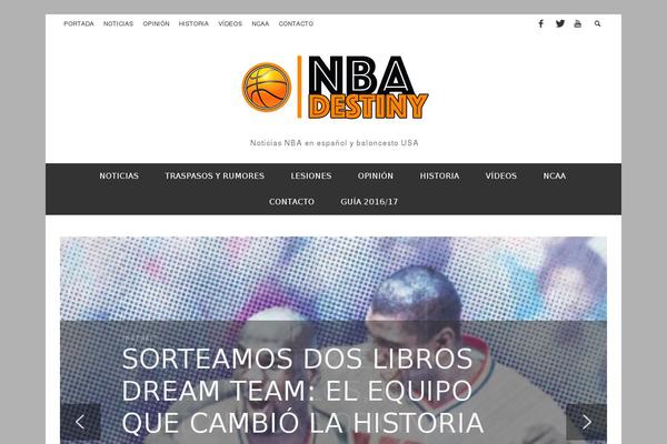 PRESSO theme site design template sample