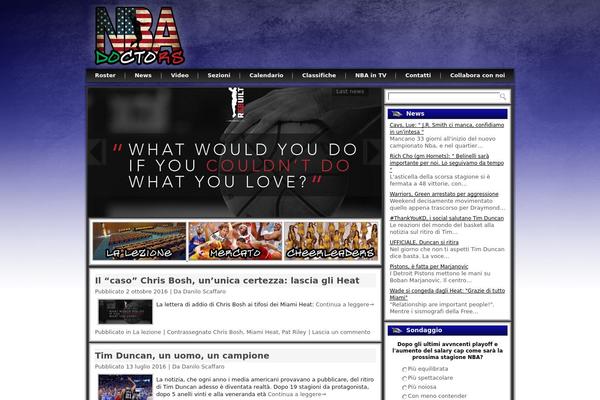 Site using BNS Featured Category plugin