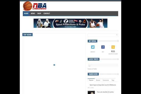 CNEWS theme site design template sample