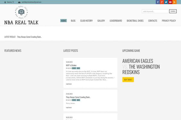 Sports-club theme site design template sample