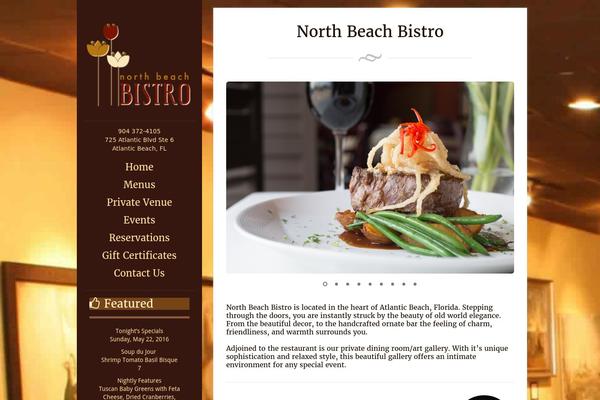 Eatery theme site design template sample