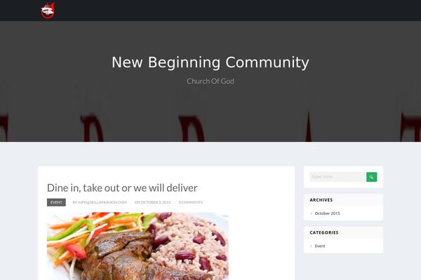 Cannyon theme site design template sample