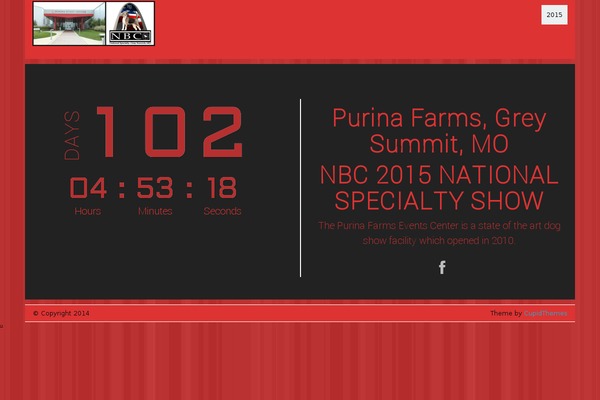 Count Down theme site design template sample