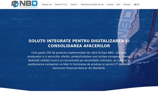 Sway theme site design template sample