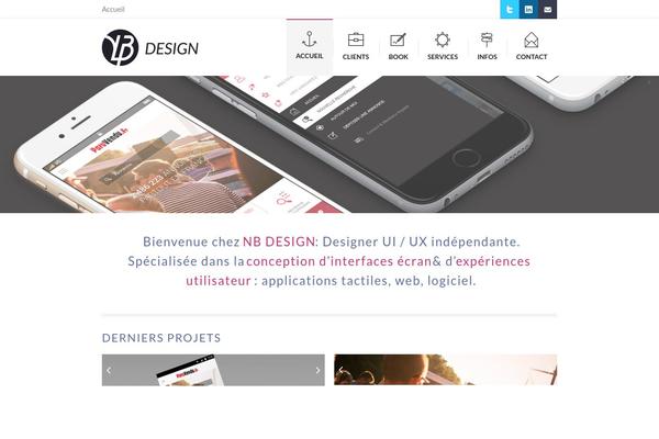 CoWorker theme site design template sample