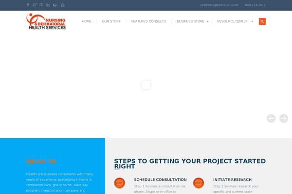Site using Consultancy-wp plugin
