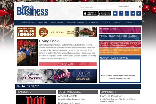 Magazine Pro theme site design template sample