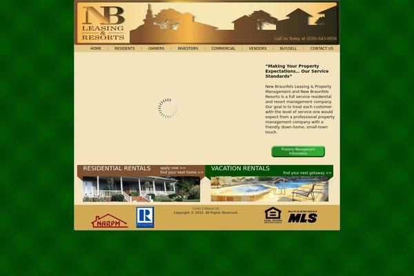 Site using Accordion plugin