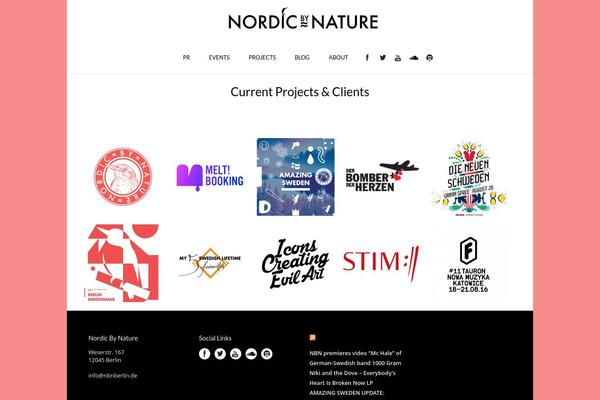 Stardust theme site design template sample