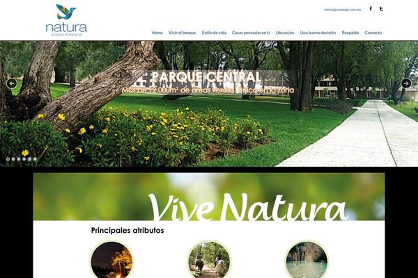 Arche theme site design template sample