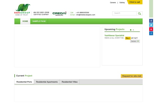 Twenty Twelve theme site design template sample