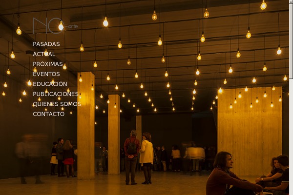 nc-arte.org site used Nce
