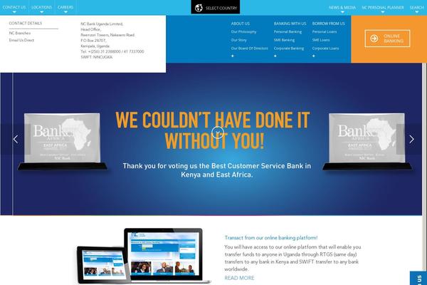 Nic theme site design template sample