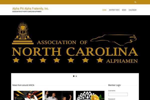 ncalphas.org site used Charitas Lite
