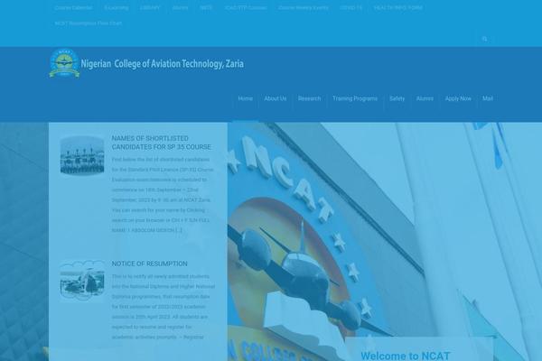 Site using U-course plugin