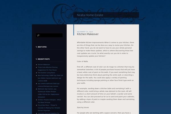 Dusk To Dawn theme site design template sample