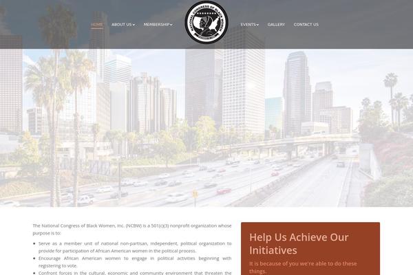 The7 Child theme site design template sample