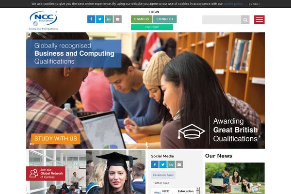Ncc theme site design template sample