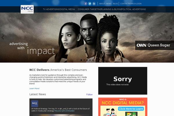 NCC theme websites examples