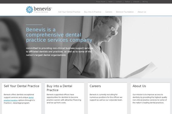 benevis theme websites examples