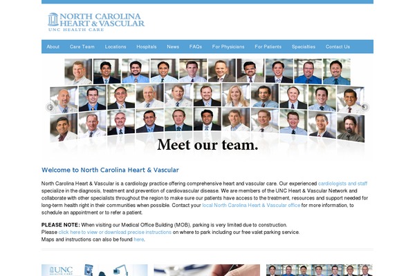Site using Find-a-doctor plugin