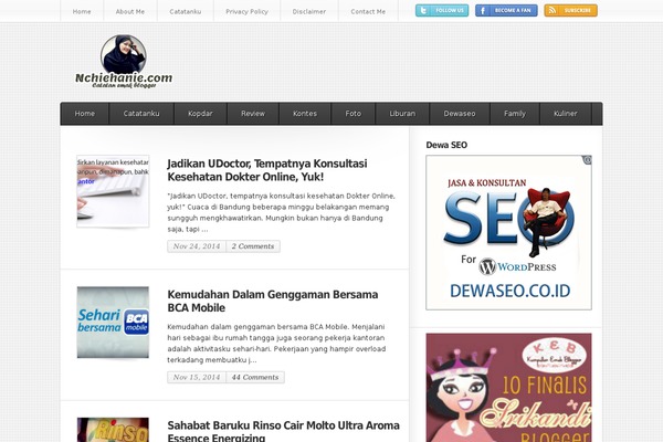 Site using Fosforito's Popular Posts plugin