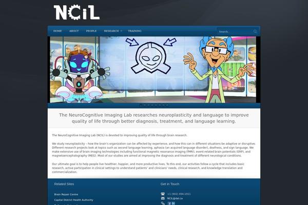 Complexity theme site design template sample