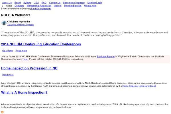 nclhia.com site used Builder-acute-blue