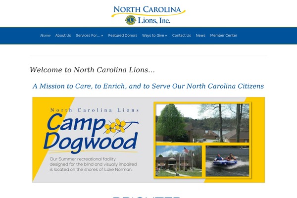 nclionsinc.org site used Nclionsinc