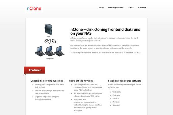 Kameleon theme site design template sample
