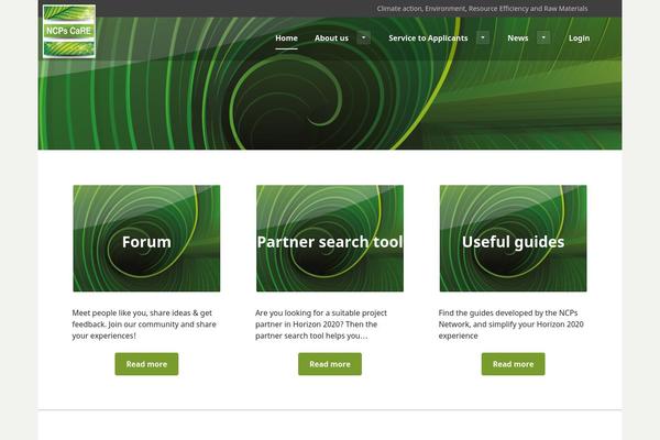 Edin theme site design template sample