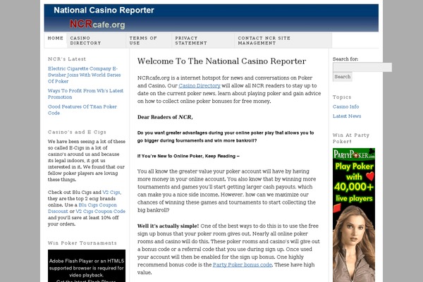 Thesis 1.8.4 theme site design template sample