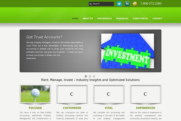 Karma theme site design template sample